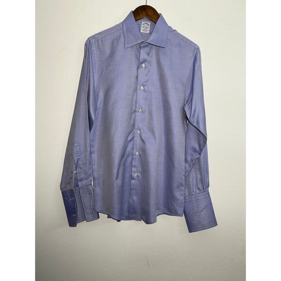 Brooks Brothers Other - Brooks Brothers Dress Shirt 15.5-34 Blue Maker's Merchants
